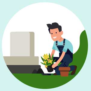 Fleurissement à date précise